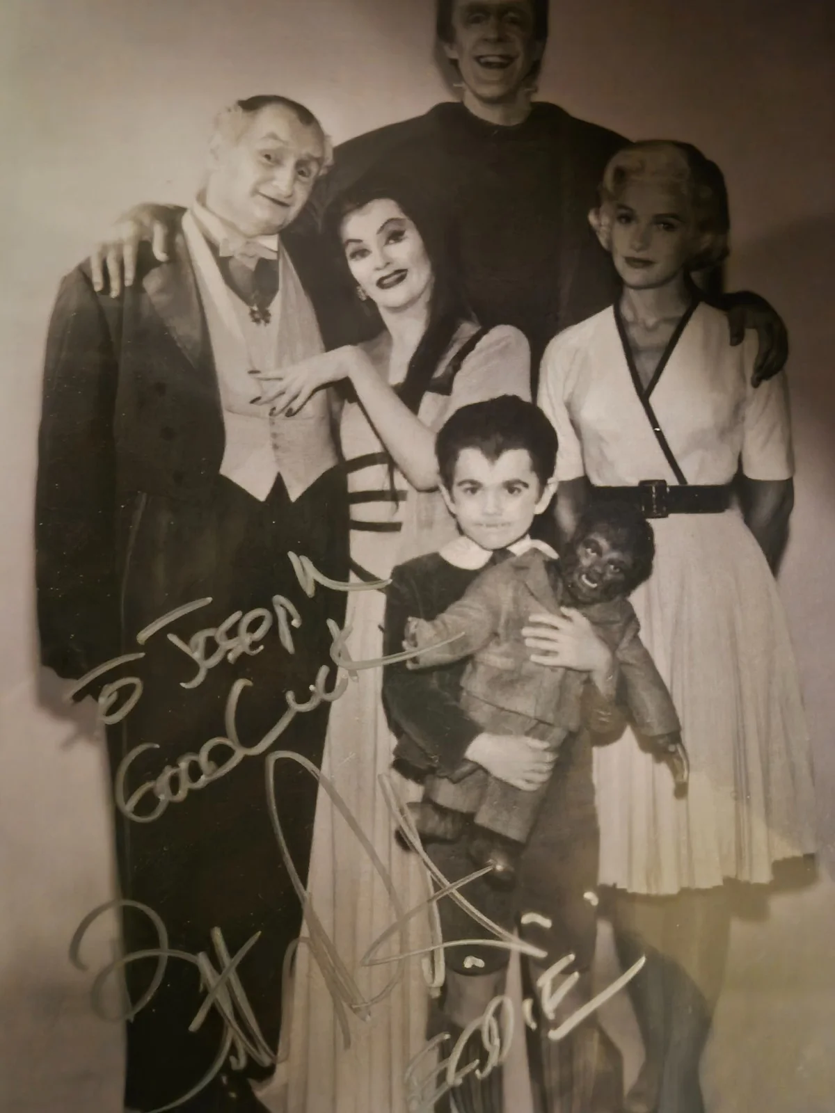 Signed photo of Butch Patrick, 'Eddie Munster', image 2