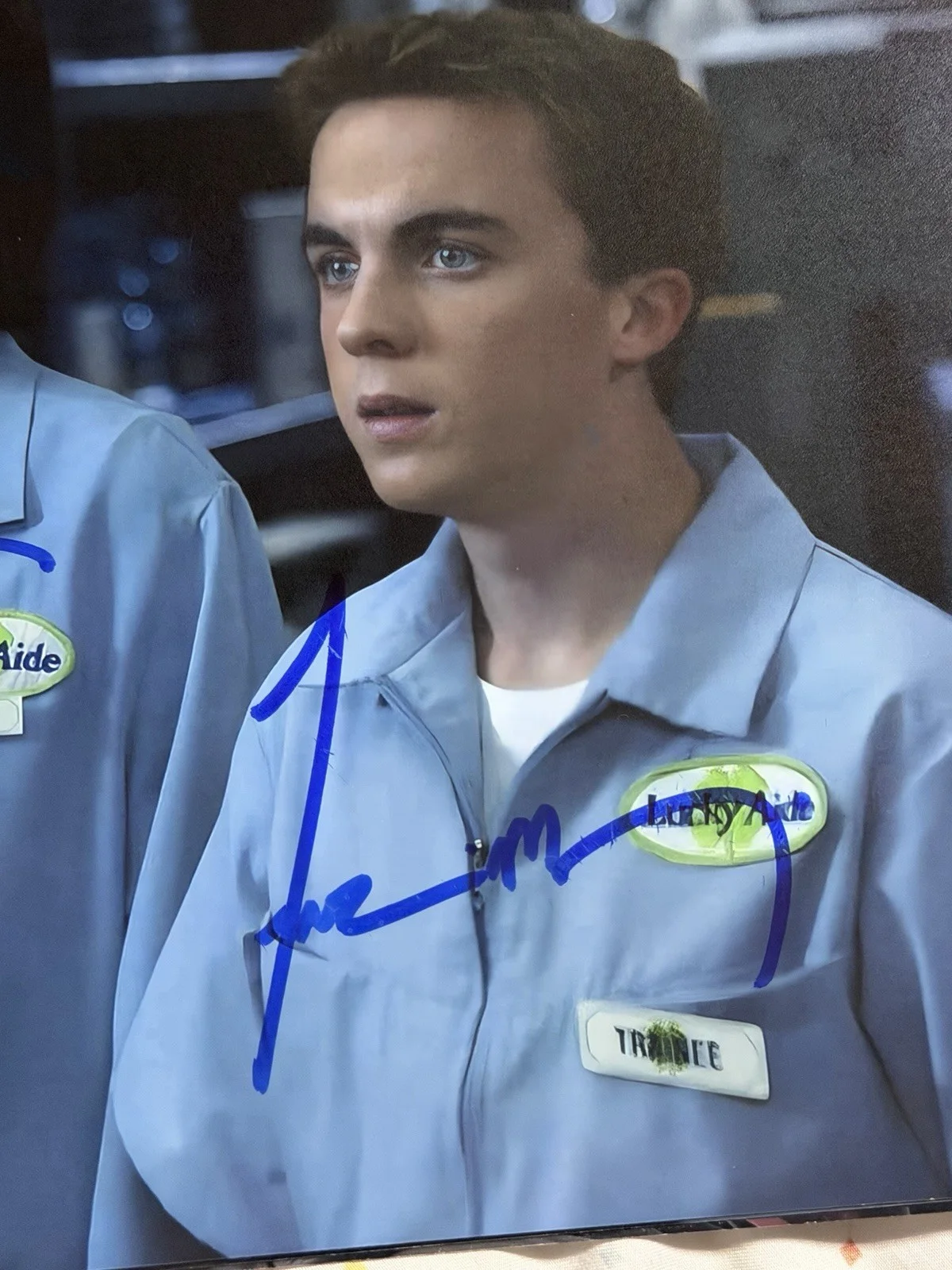 Frankie Muniz & Jane Kaczmarek Signed 8x10 Photo Malcolm w/ Video Proof, image 3