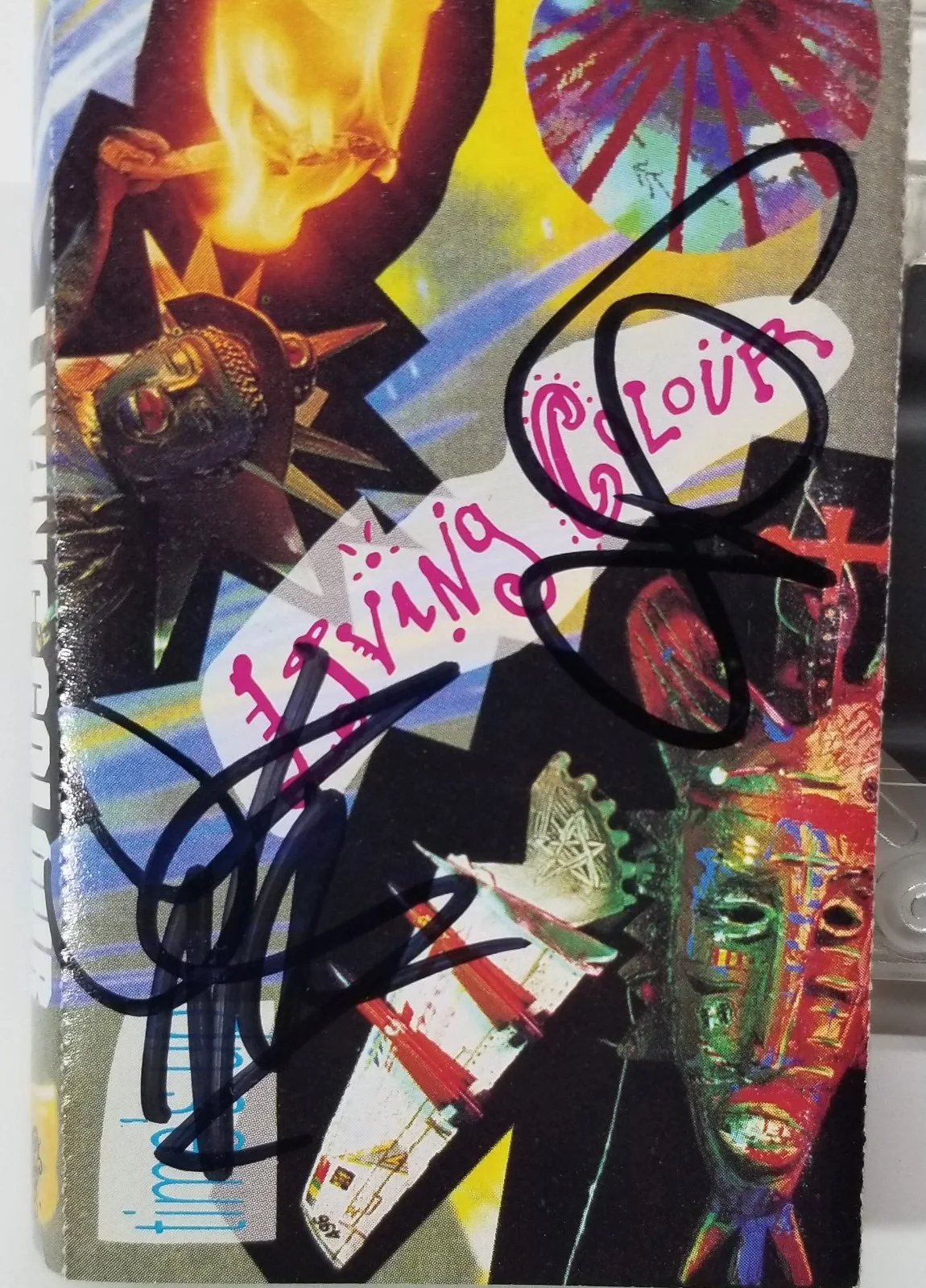 Living Colour SIGNED Times Up Cassette Tape #1 COA Autographed Corey Vernon Will, изображение 2