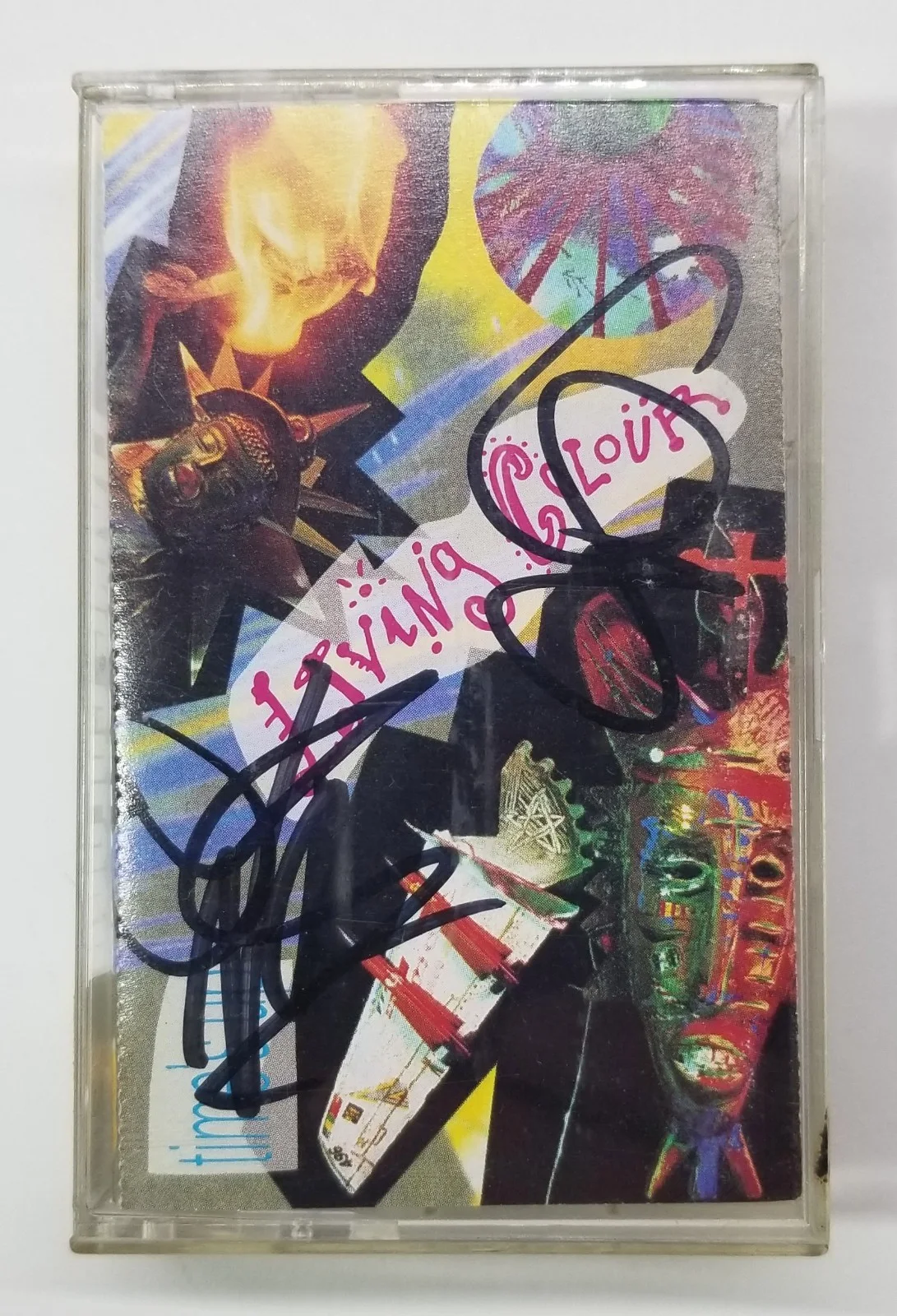 Living Colour SIGNED Times Up Cassette Tape #1 COA Autographed Corey Vernon Will, изображение 3