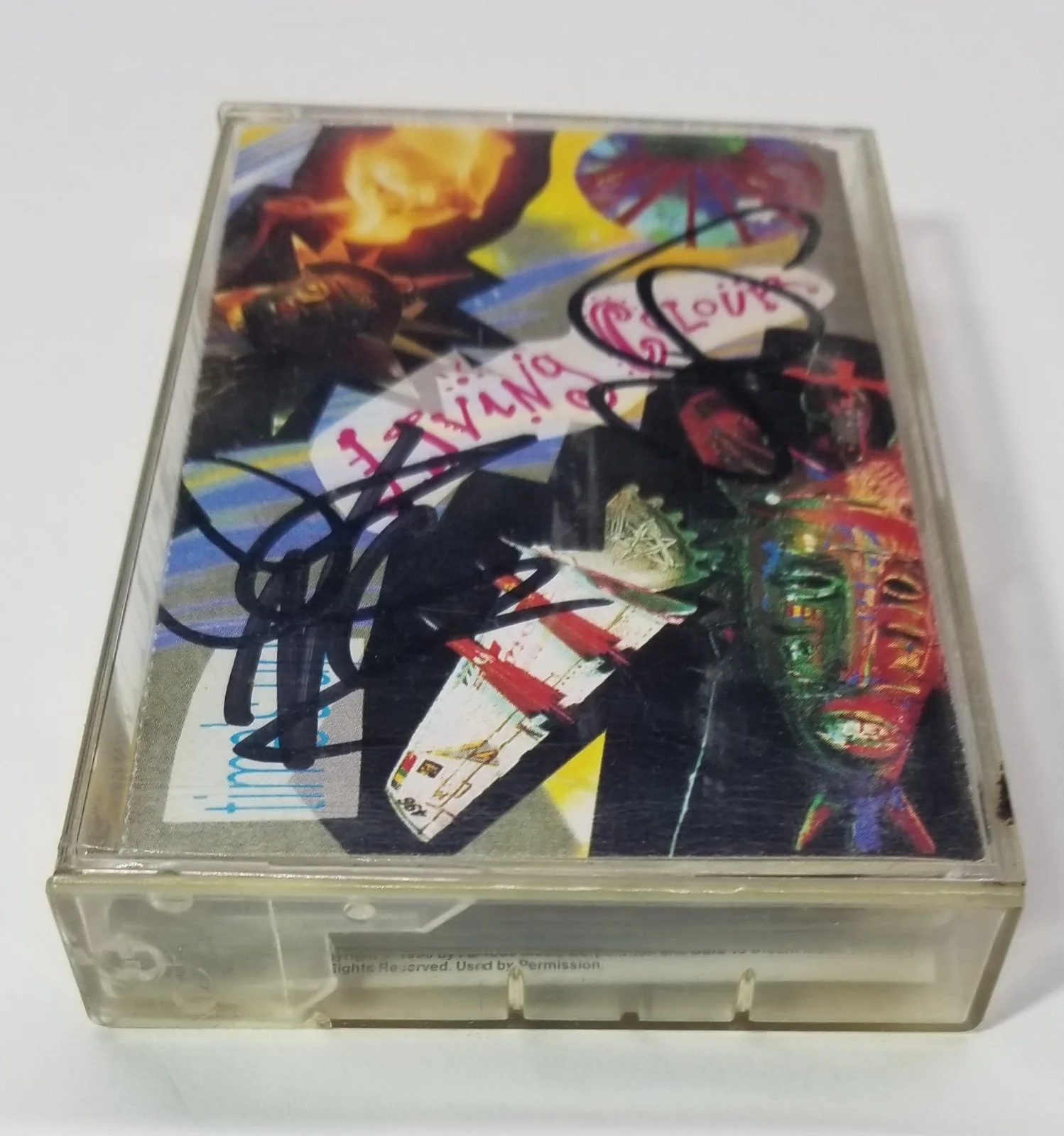 Living Colour SIGNED Times Up Cassette Tape #1 COA Autographed Corey Vernon Will, изображение 4