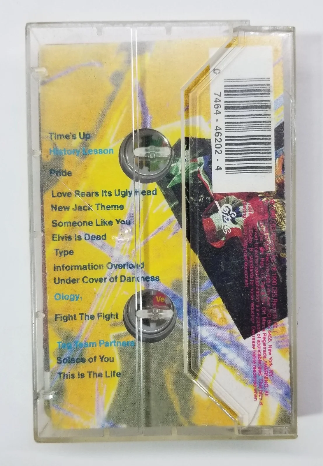Living Colour SIGNED Times Up Cassette Tape #1 COA Autographed Corey Vernon Will, изображение 5