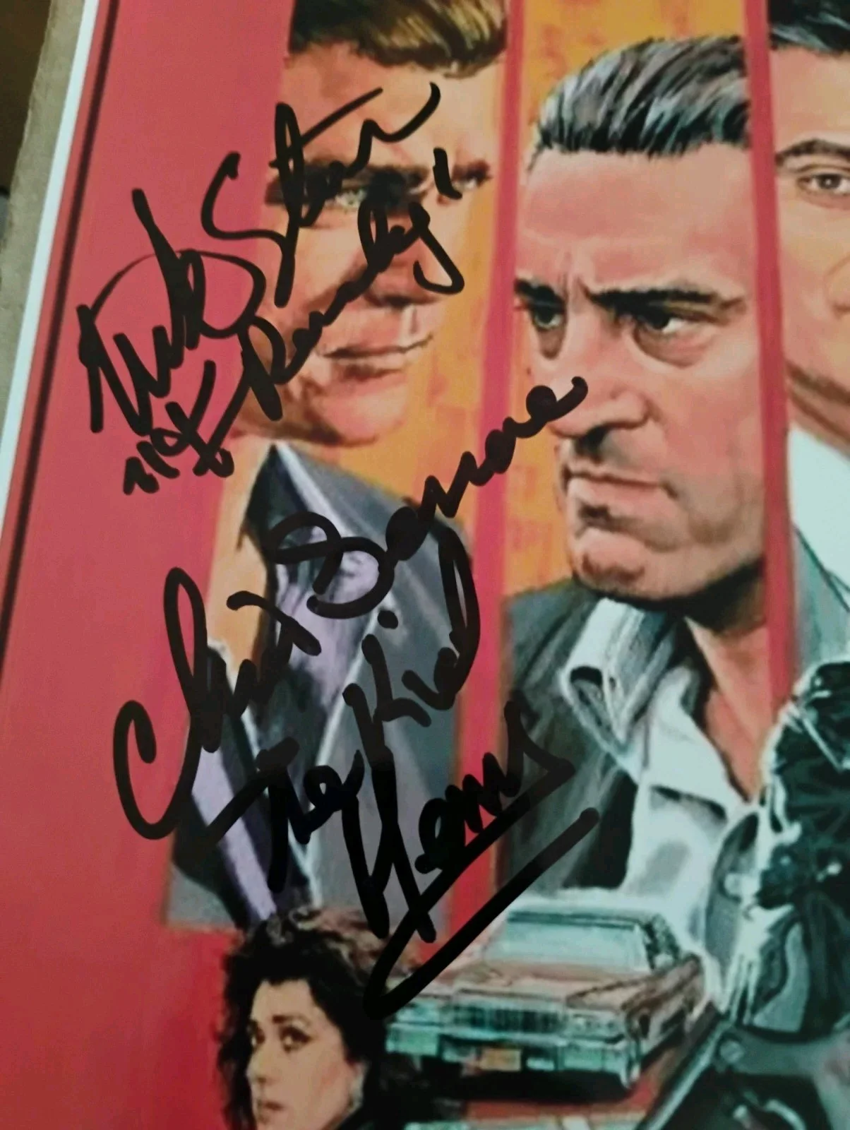 Christopher serrone Mike starr — GOODFELLAS CHRISTOPHER SERRONE MIKE STARR DUAL SIGNED CUSTOM ART 8X10 PHOTO RARE, image 2
