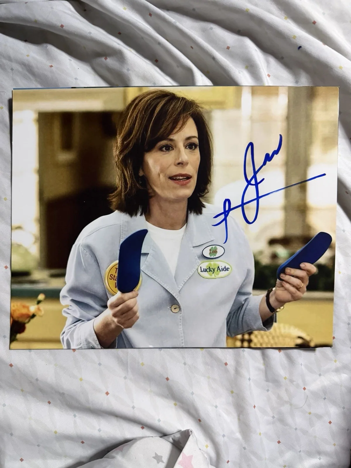 Jane Kaczmarek — Jane Kaczmarek as Lois on TV's Malcolm In The Middle 8"x10" Signed Photo, изображение 2