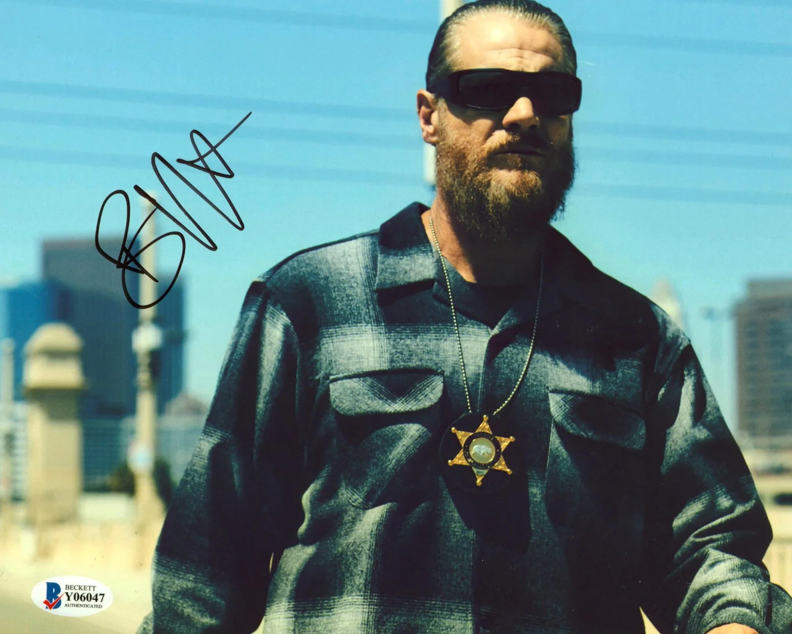 Brian Van Holt — Brian Van Holt Deputy Authentic Signed 8x10 Photo Autographed BAS #Y06047, изображение 3