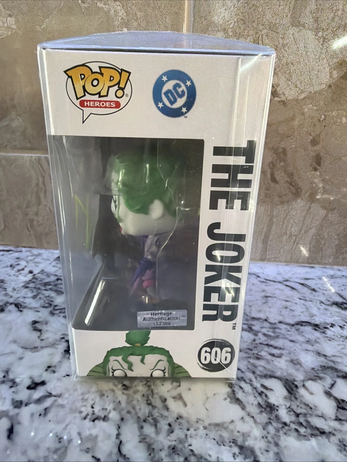 Jared Leto — Jared Leto Signed Funko Pop The Joker Batman Ninja #606 HA COA w/protector, изображение 3