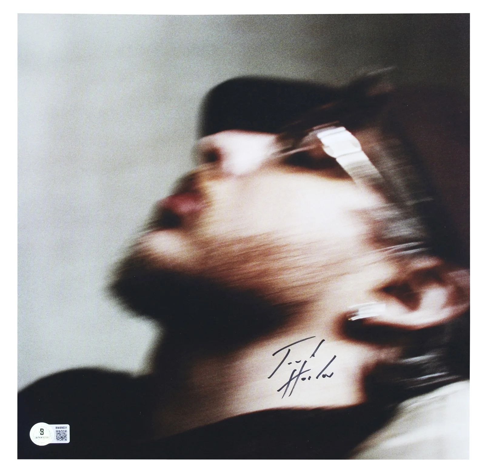 Jack Harlow — Jack Harlow Authentic Signed Monica Album Flat w/ Album & Vinyl Autographed BAS, image 2