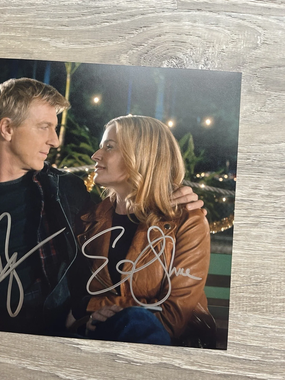 William Zabka & Elizabeth Shue Signed 8x10 Photo Cobra Kai The Karate Kid JSA CO, изображение 4