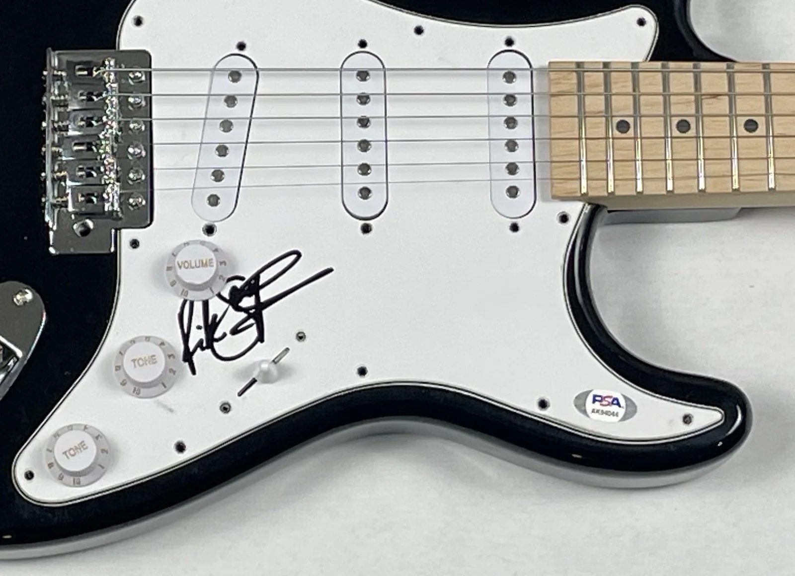 Rick Savage Def Leppard Signed Autograph Electric Guitar Hysteria PSA COA, изображение 3