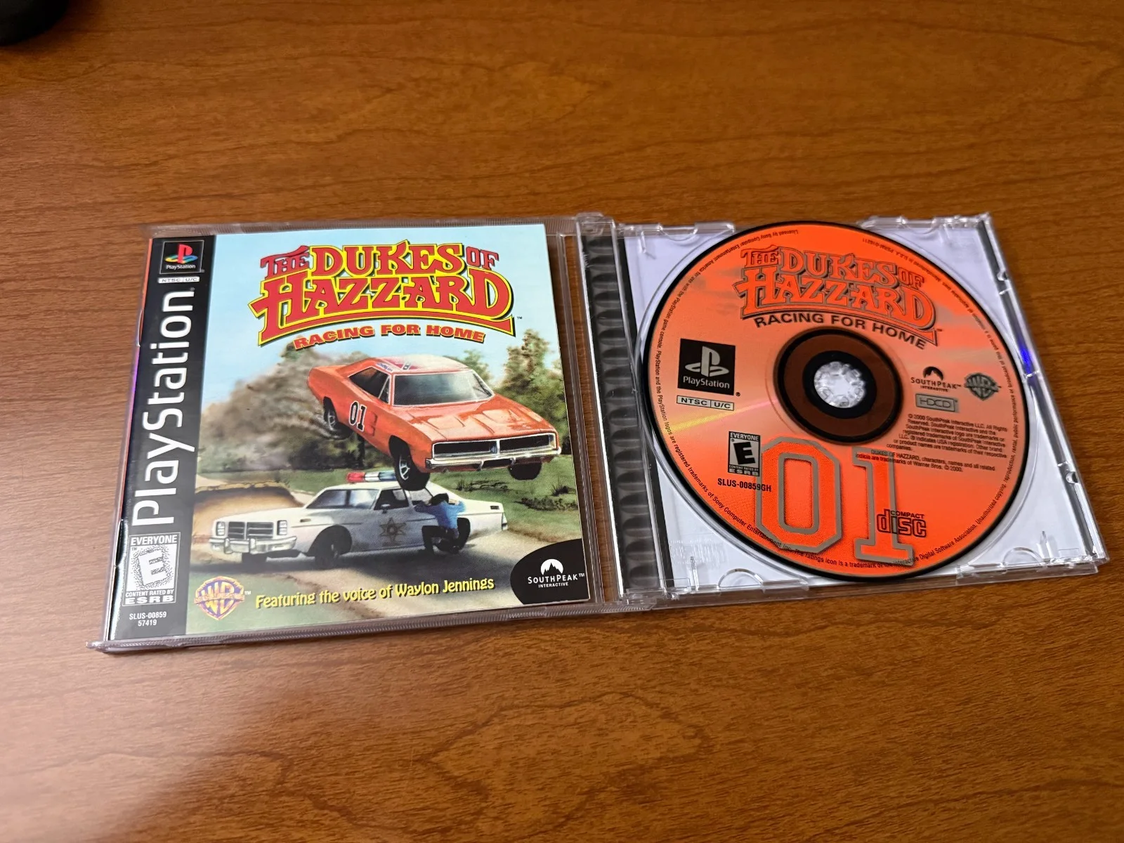 Ben JOnes — Ben Jones "Cooter" Signed/Autographed Dukes of Hazzard PS1 game, image 2