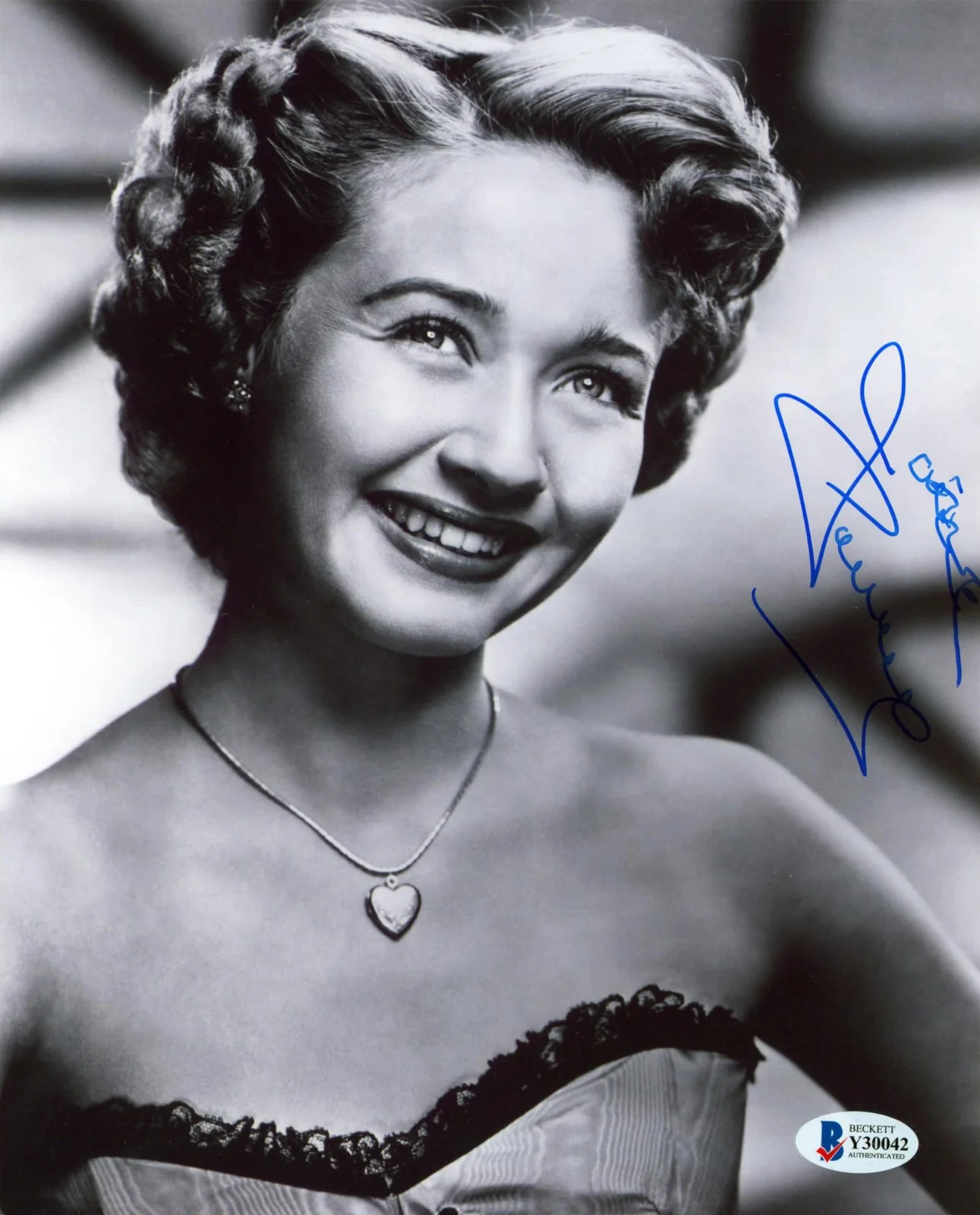 Jane Powell — Jane Powell A Date with Judy Authentic Signed 8x10 Photo Autographed BAS #Y30042, изображение 3