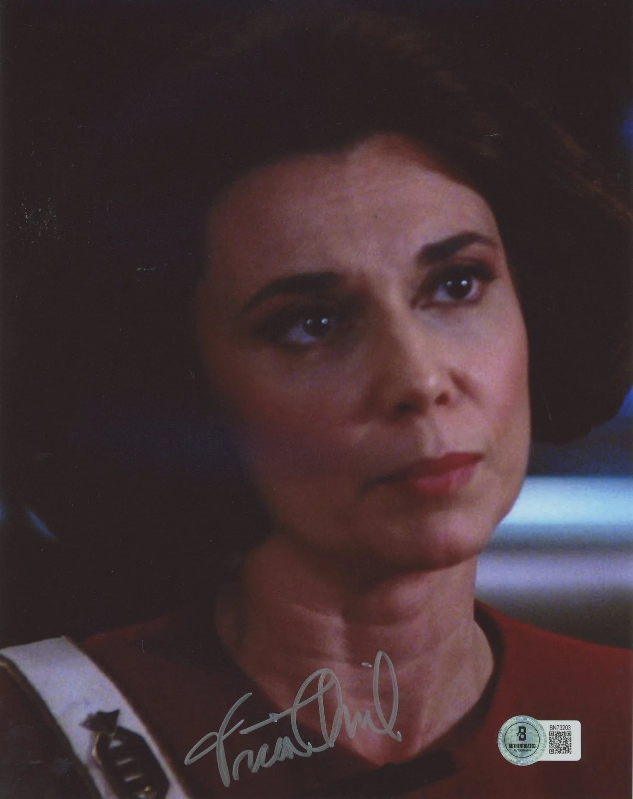 Tricia O'Neil — Tricia O'Neil Star Trek:Deep Space Nine Authentic Signed 8x10 Photo BAS #BN73203