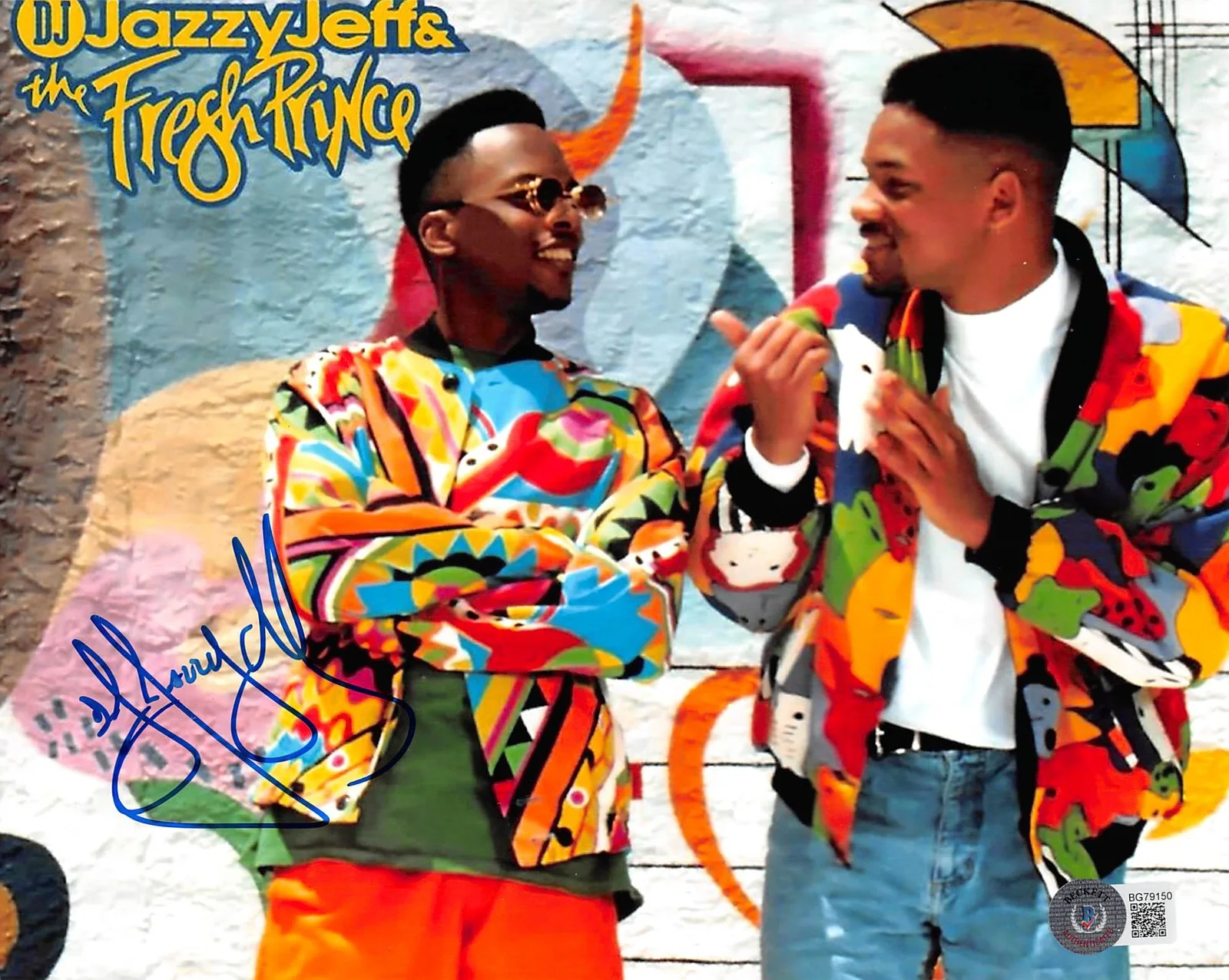 DJ Jazzy Jeff — DJ Jazzy Jeff Fresh Prince of Bel-Air Authentic Signed 8x10 Photo BAS #BG79150