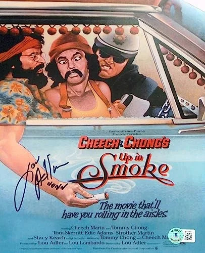 Lou Adler — Lou Adler Cheech & Chong's Up In Smoke Authentic Signed 8x10 Photo BAS #BH44859, image 2