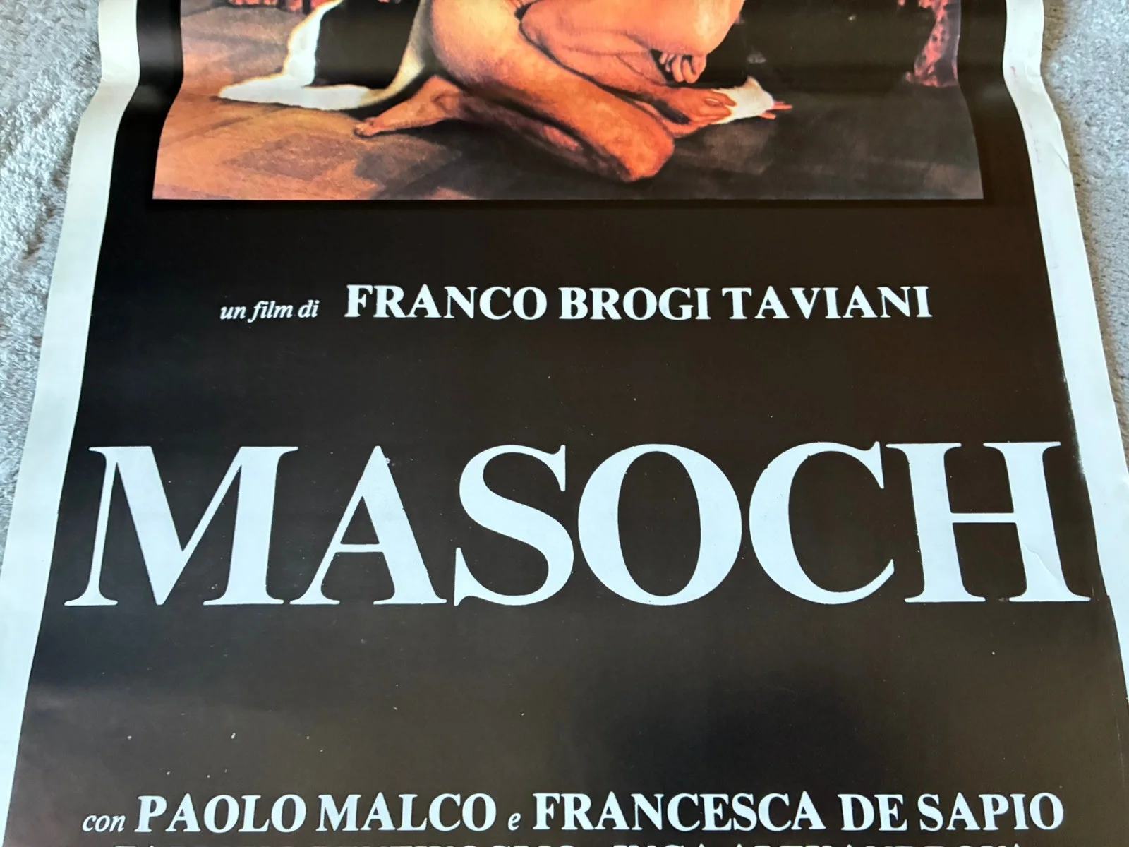 Original Vintage Italian Film Poster - MASOCHI, изображение 3