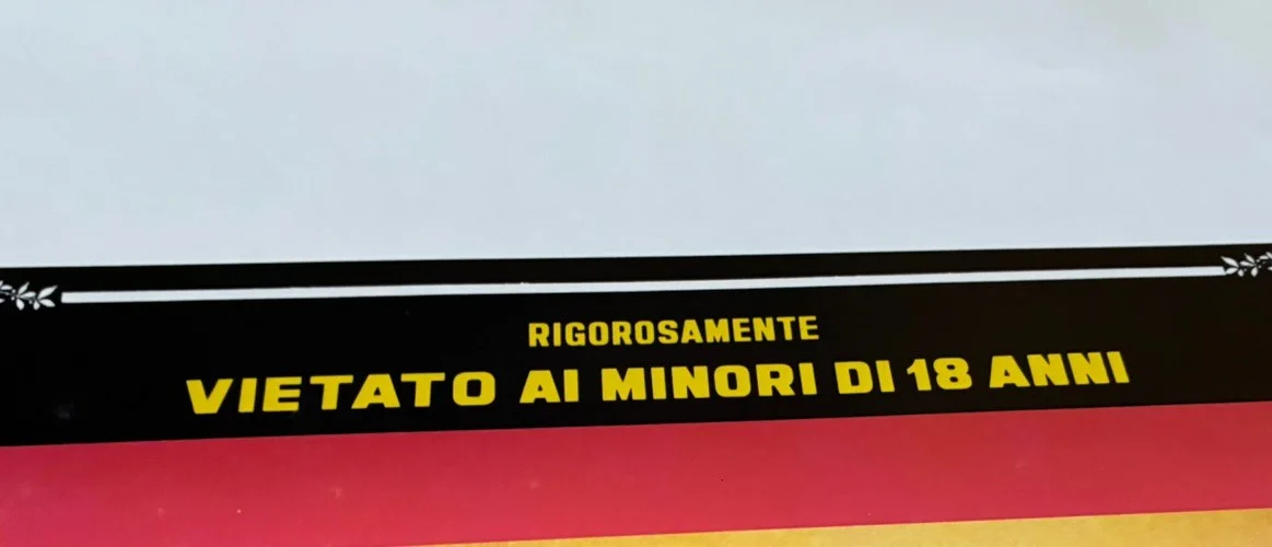 Original Vintage Italian Film Poster - eat her alive, изображение 3