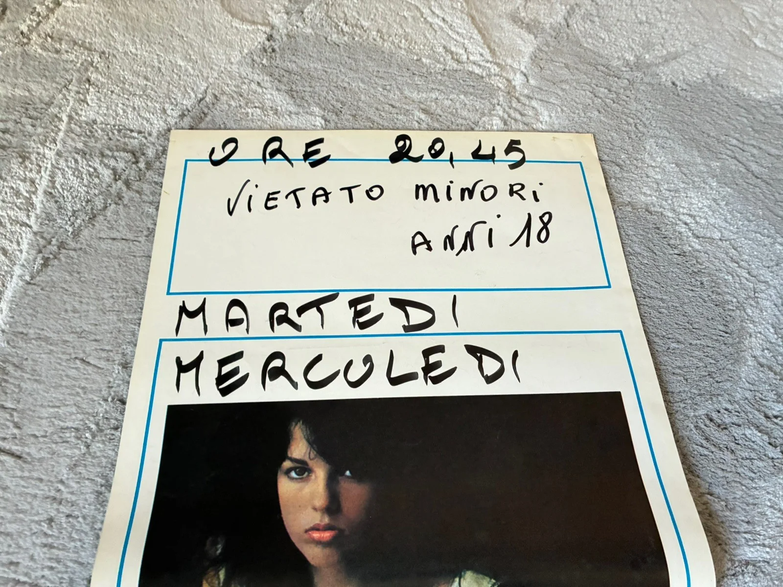 Original Vintage Italian Film Poster -DISTURBING EXPERIENCES OF A GIRL IN HEAT, изображение 4