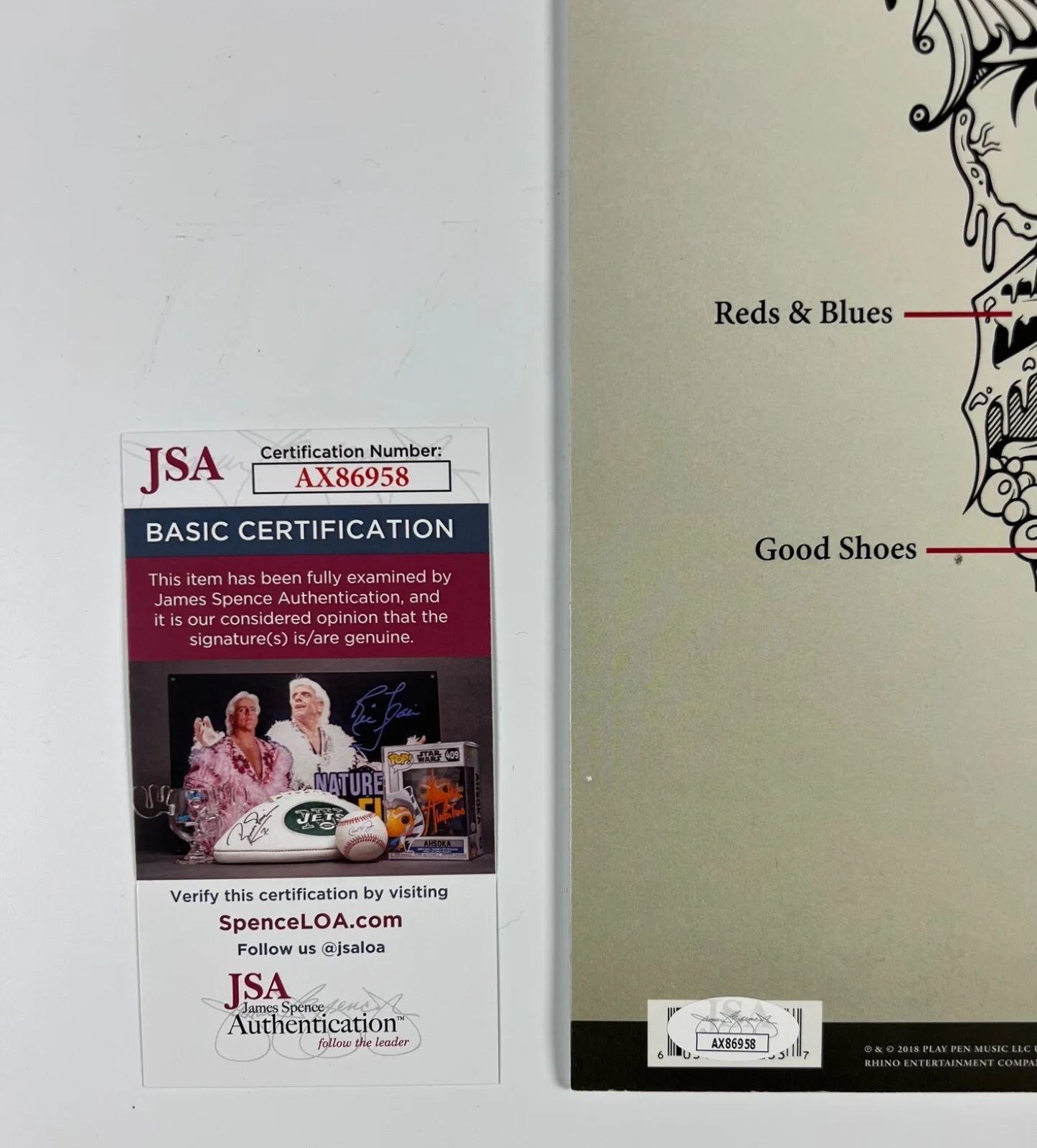 Stone Temple Pilots JSA Signed Autograph Album Record Vinyl Fully Signed, image 2