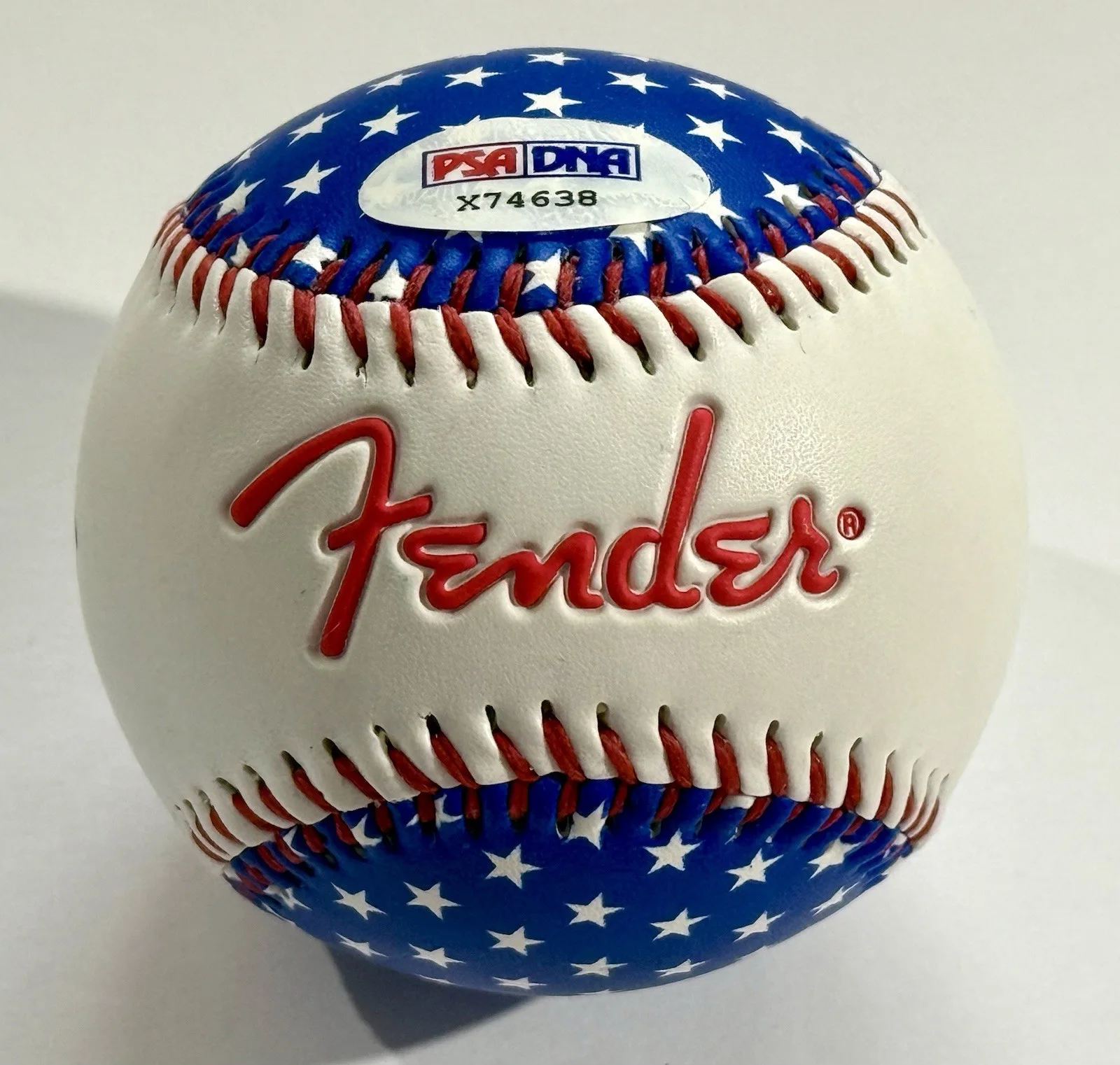 James Taylor signed Baseball Fender USA logo psa dna coa, изображение 2