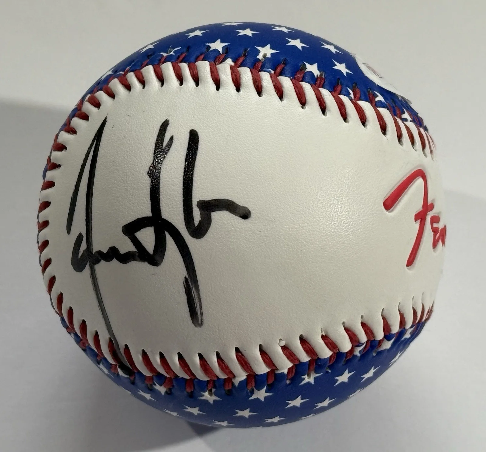James Taylor signed Baseball Fender USA logo psa dna coa, изображение 3