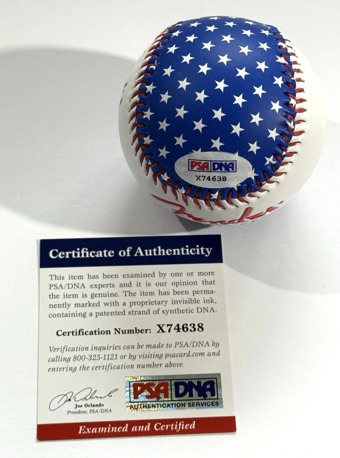 James Taylor signed Baseball Fender USA logo psa dna coa, изображение 5