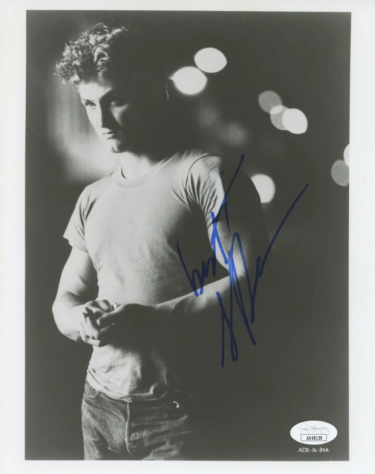 Sean Penn — Sean Penn Mystic River Authentic Signed 8x10 Photo Autographed JSA #AX48159, изображение 3
