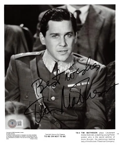 Tim Matheson — Tim Matheson To Be or Not to Be "Best Wishes" Signed 8x10 Photo BAS #BL76486, изображение 2
