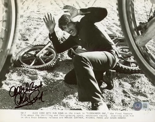 Alex Cord — Alex Cord Sidewinder 1 "All The Best" Authentic Signed 8x10 Photo BAS #BL81247, изображение 2