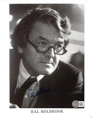 Hal Holbrook — Hal Holbrook Lincoln "Don, Yours" Authentic Signed 8x10 Photo BAS #BL44721, image 2