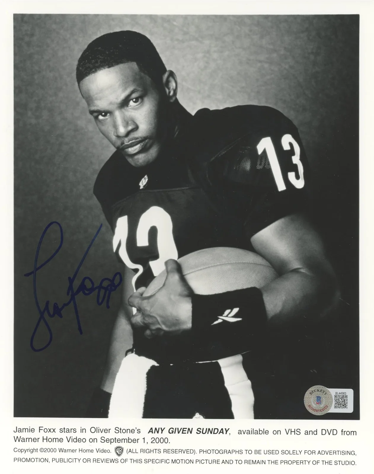 Jamie Foxx — Jamie Foxx Any Given Sunday Authentic Signed 8x10 Photo Autographed BAS #BL44563, image 3