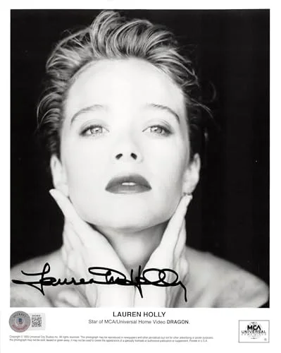 Lauren Holly — Lauren Holly Dragon Authentic Signed 8x10 Photo Autographed BAS #BK03830, image 2