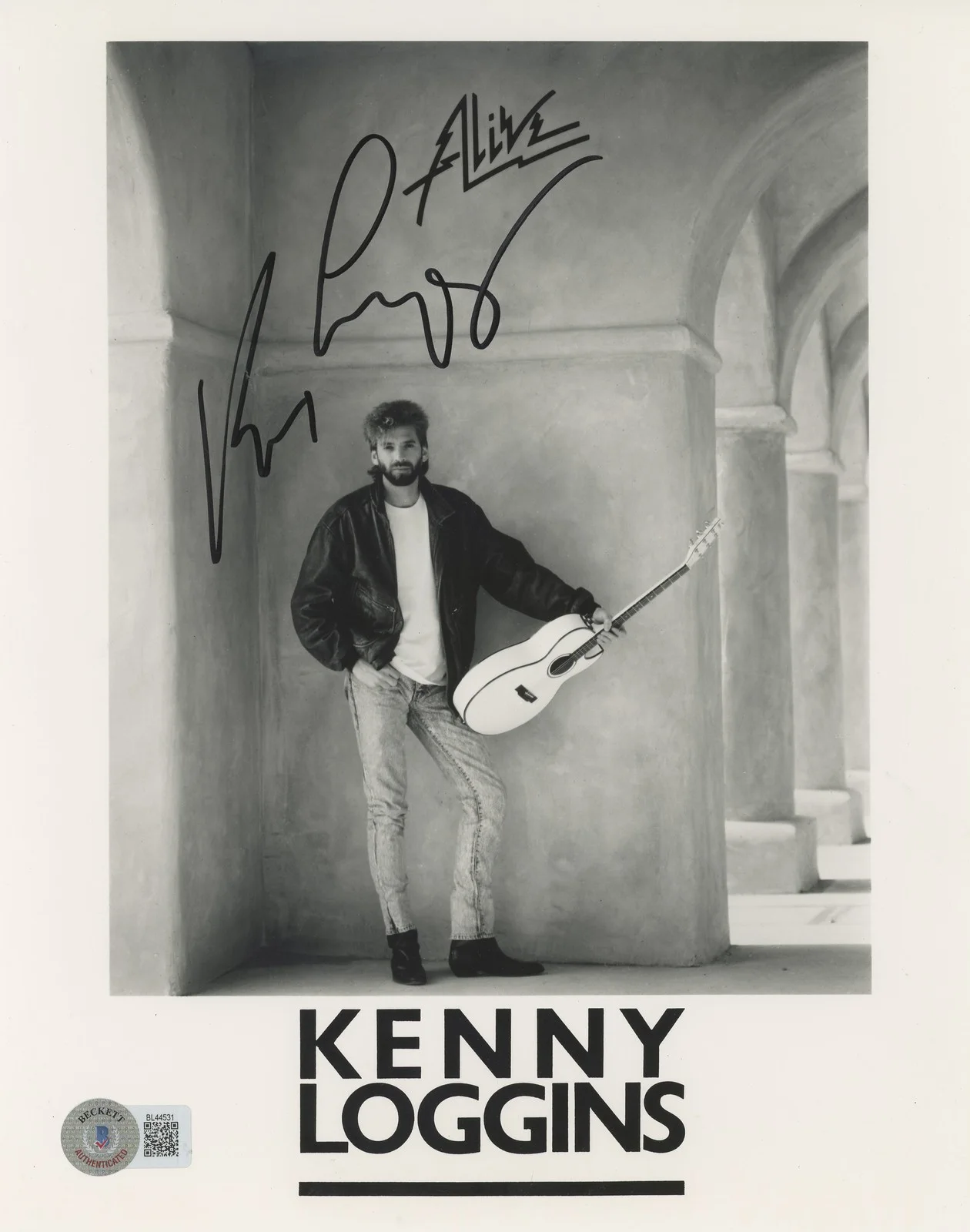 Kenny Loggins — Kenny Loggins Musician Authentic Signed 8x10 Photo Autographed BAS #BL44531