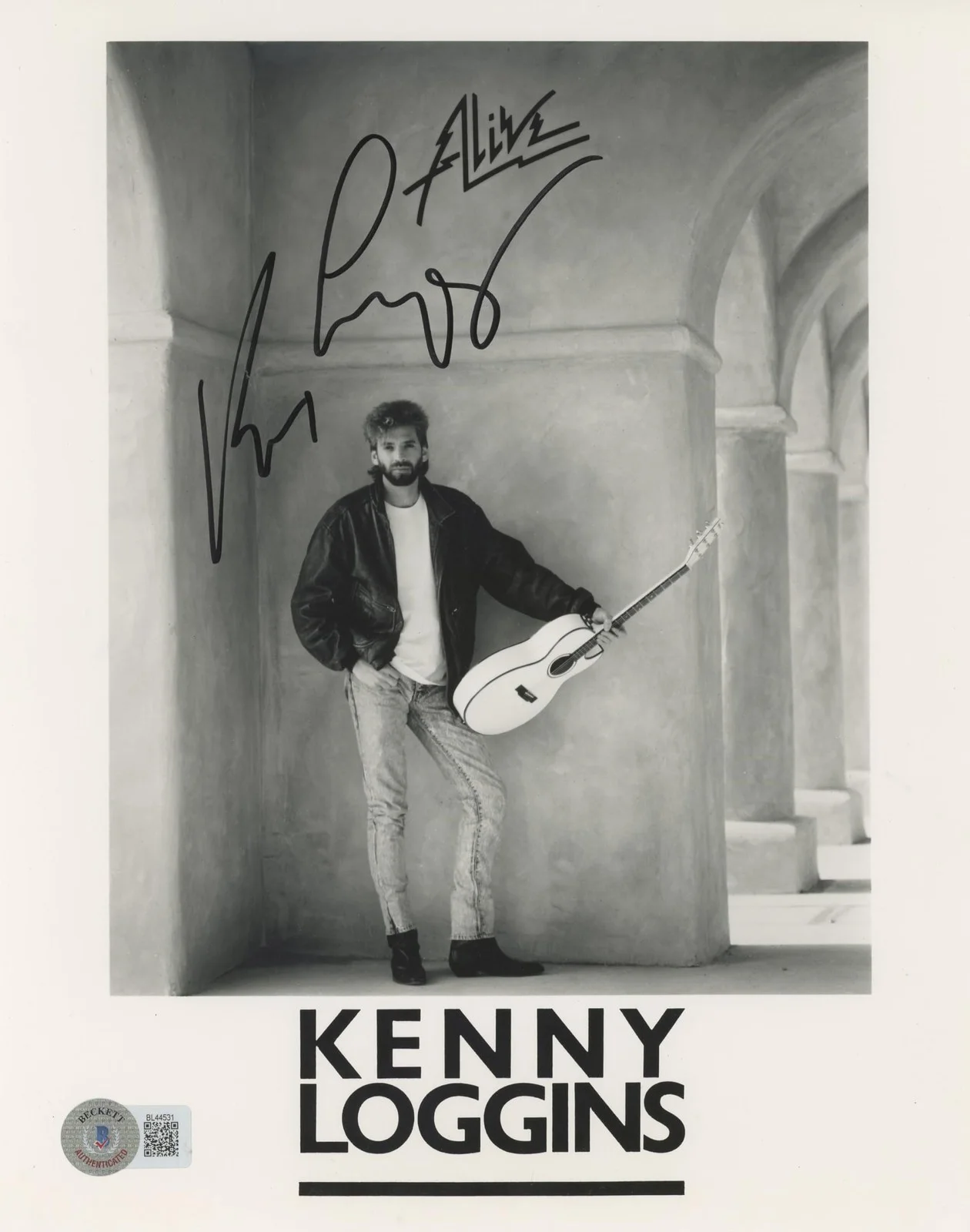 Kenny Loggins — Kenny Loggins Musician Authentic Signed 8x10 Photo Autographed BAS #BL44531, image 3