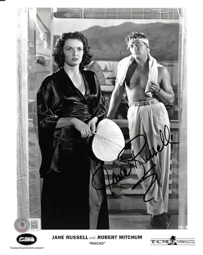 Jane Russell — Jane Russell Macao Authentic Signed 8x10 Photo Autographed BAS #BL44640, image 2