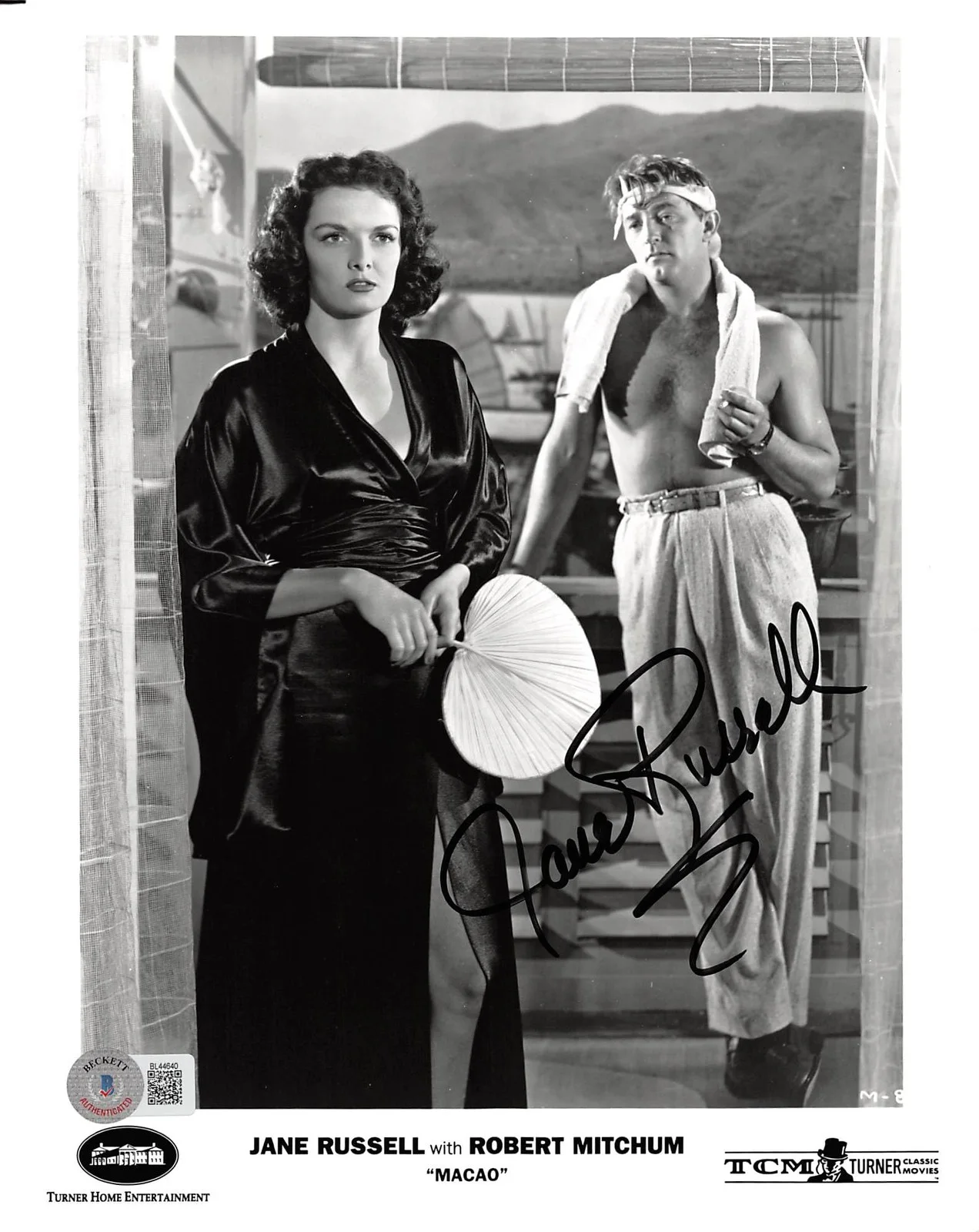 Jane Russell — Jane Russell Macao Authentic Signed 8x10 Photo Autographed BAS #BL44640, image 3