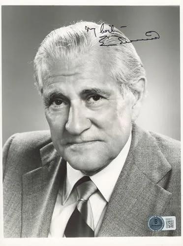 Eric Sevareid — Eric Sevareid Author Authentic Signed 6.5x9 Photo Autographed BAS #BM38074, image 2