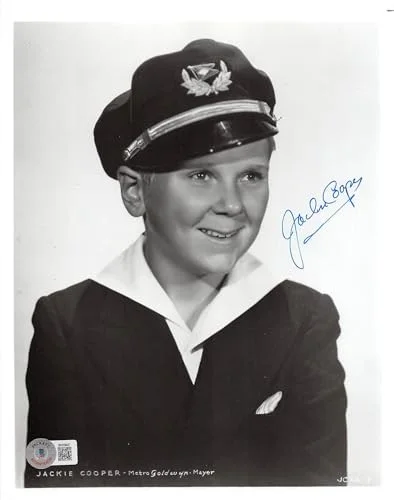 Jackie Cooper — Jackie Cooper The Little Rascals Authentic Signed 8x10 Photo BAS #BK03937, изображение 2