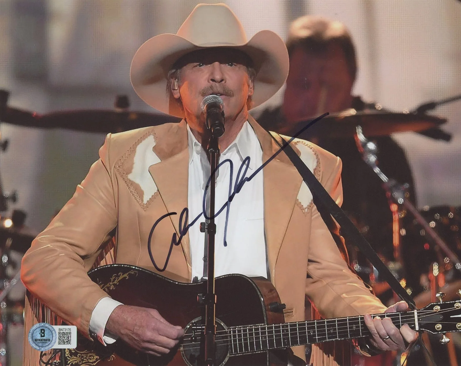 Alan Jackson — Alan Jackson Country Musician Authentic Signed 8x10 Photo BAS #BN73176