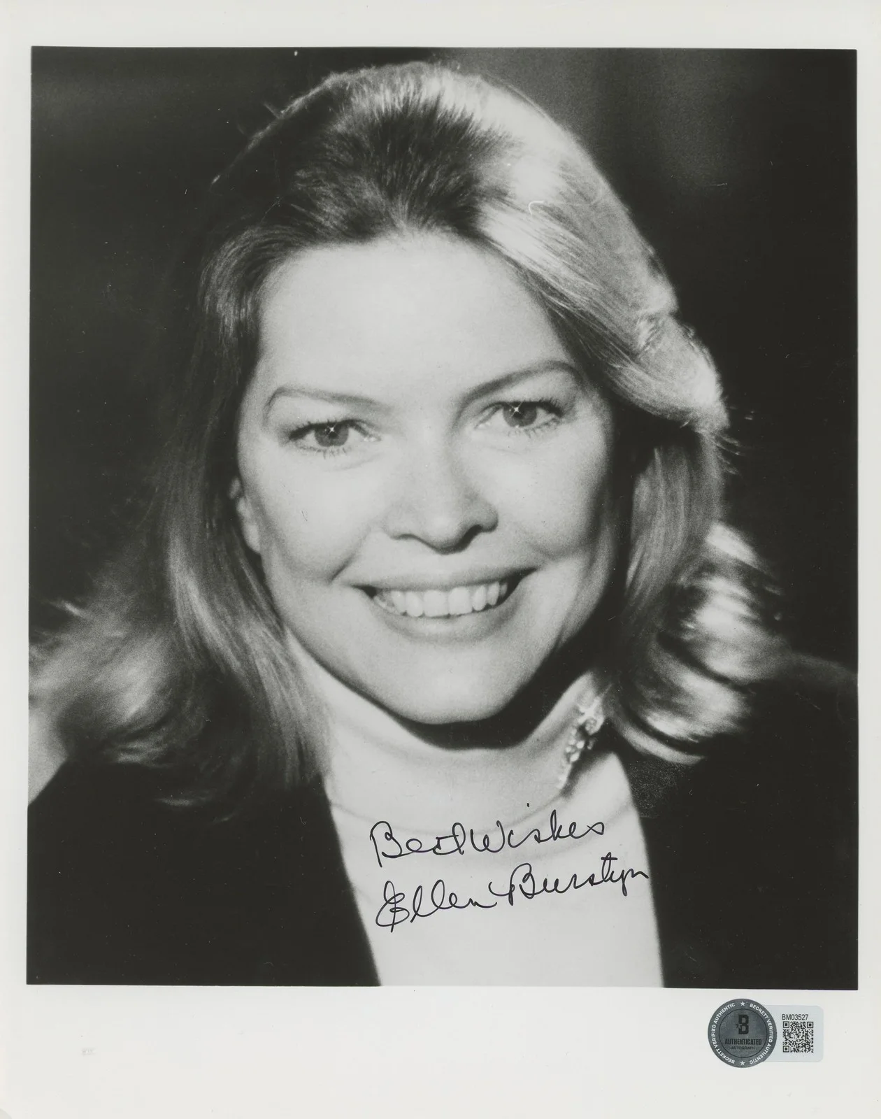 Ellen Burstyn — Ellen Burstyn Requiem for a Dream "Best Wishes" Signed 8x10 Photo BAS #BM03527