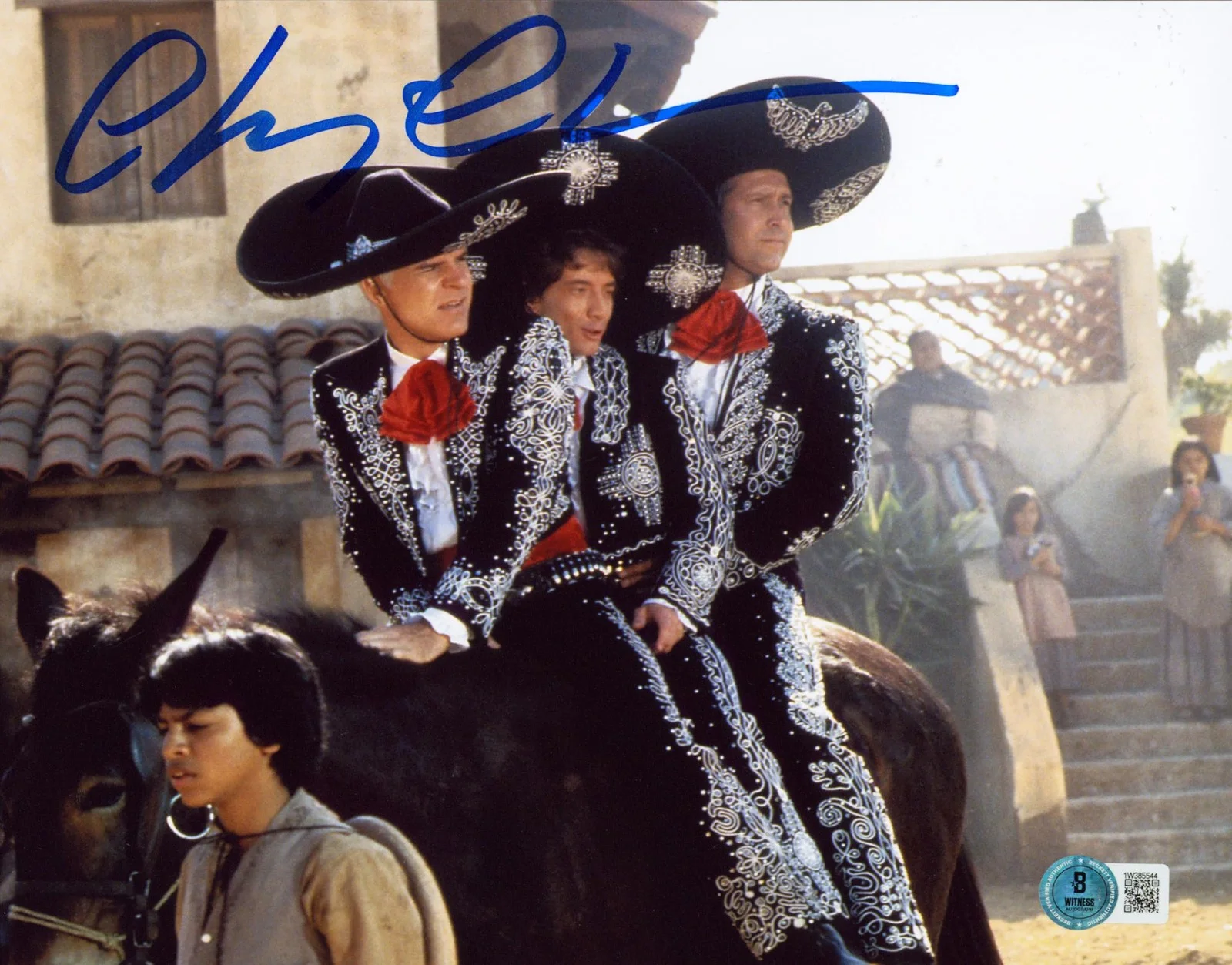 Chevy Chase — Chevy Chase Three Amigos! Authentic Signed 8x10 Photo Autographed BAS #1W385544, image 3