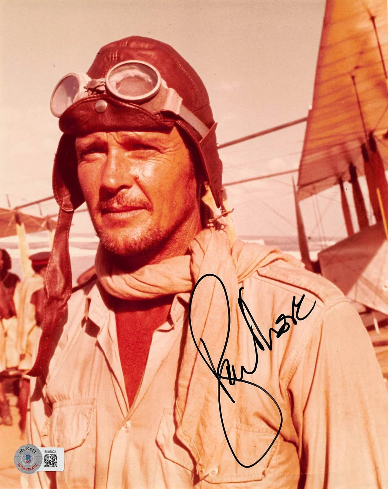 Roger Moore — Roger Moore Shout at the Devil Authentic Signed 8x10 Photo BAS #BK03822, image 3