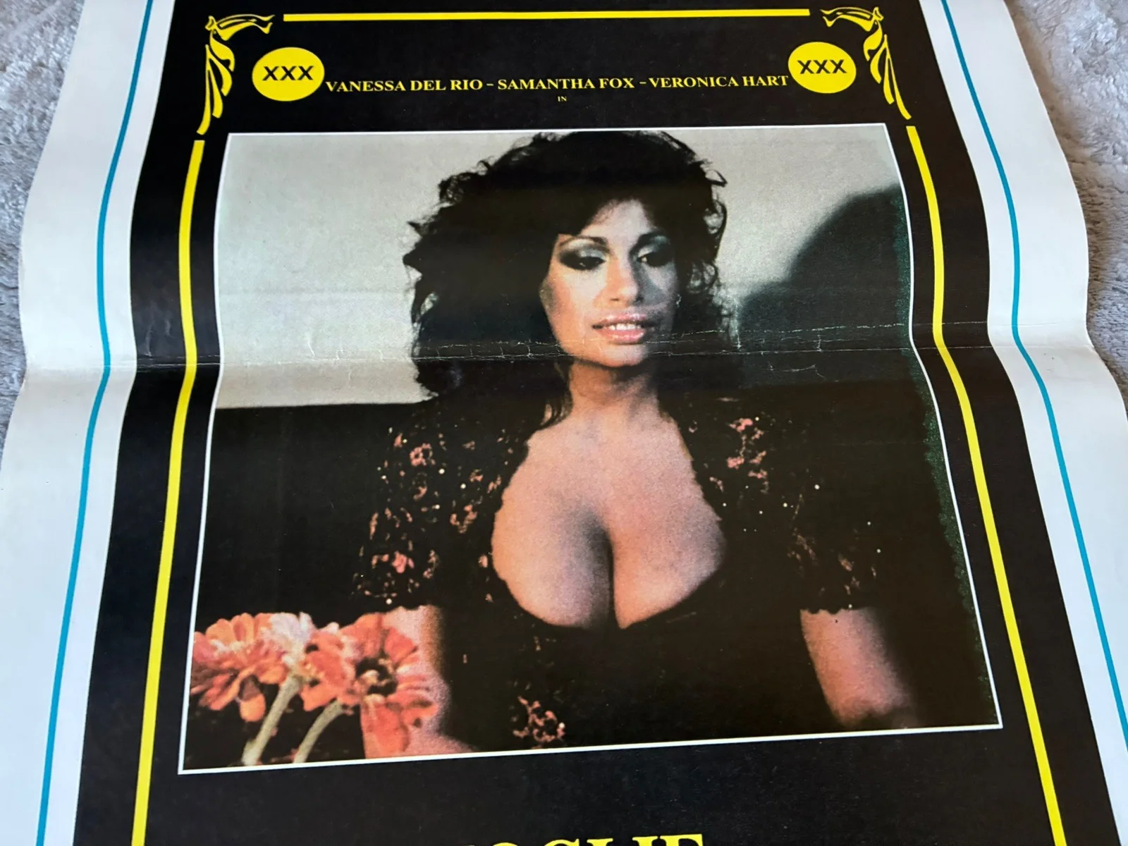 Original Vintage Italian Adult Film Poster - my wife , the doctor , the nurse, изображение 5