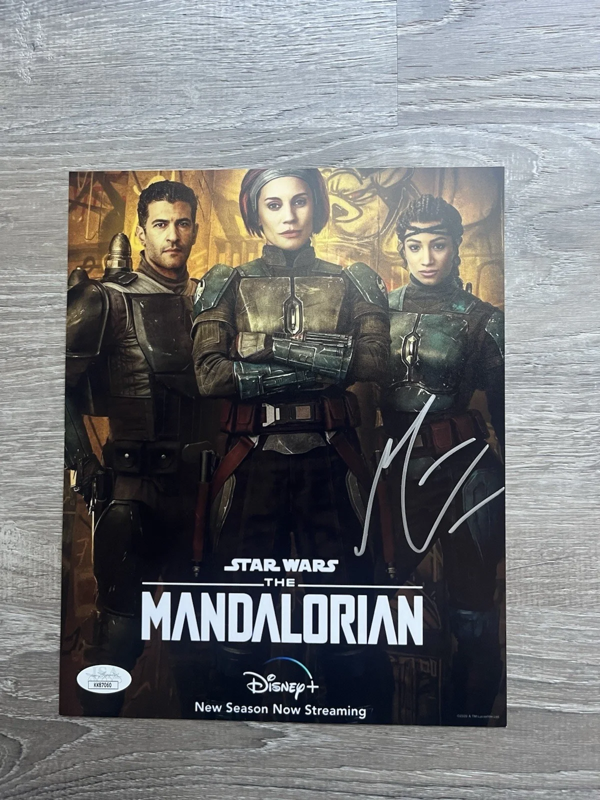 Mercedes Varnado — Mercedes Varnado Signed Mandalorian 8x10 Photo JSA COA Star Wars Mone, image 2