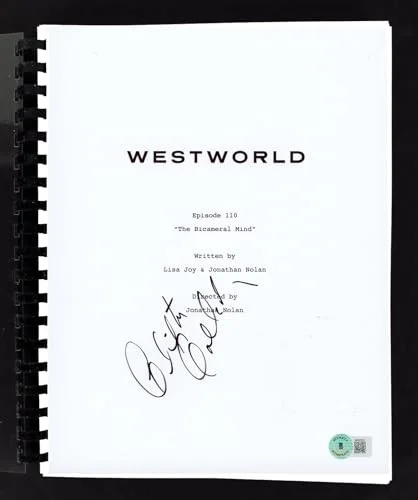 Clifton Collins Jr — Clifton Collins Jr. Westworld Authentic Signed Movie Script BAS #BK02223, image 2