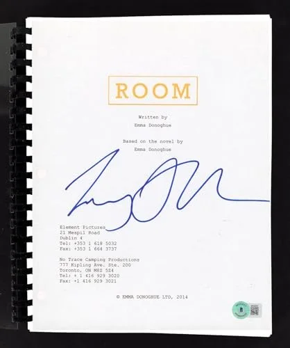 Lenny Abrahamson — Lenny Abrahamson Room Authentic Signed Movie Script Autographed BAS #BK02200, image 2