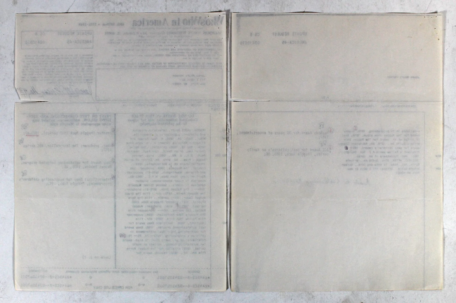 Jim Henson — Jim Henson The Muppets Signed 8.5x11 Reference Sheet Document BAS #AB31378, image 4