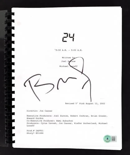 Brian Grazer — Brian Grazer 24 Authentic Signed Movie Script Autographed BAS #BK02176, image 2