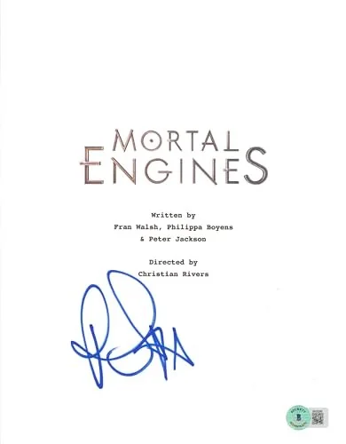 Robert Sheehan — Robert Sheehan Mortal Engines Authentic Signed Script Cover BAS #BK02206, изображение 2