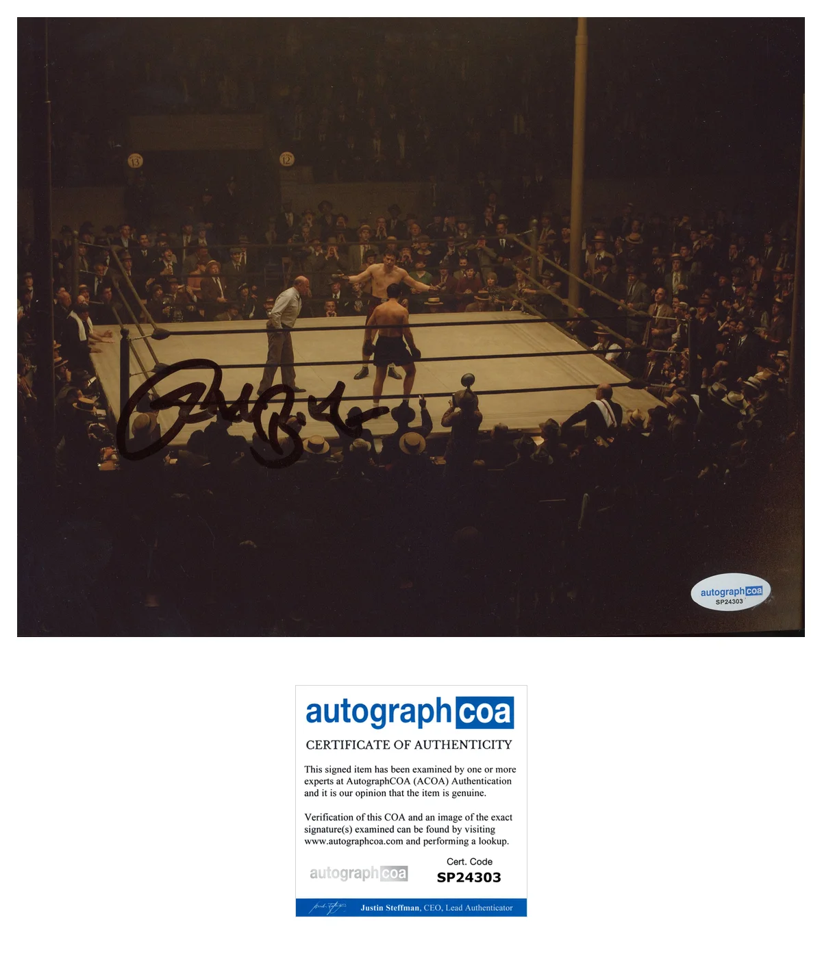 Craig Bierko — Craig Bierko Signed Autographed CINDERELLA MAN 8x10 Photo EXACT Proof ACOA C