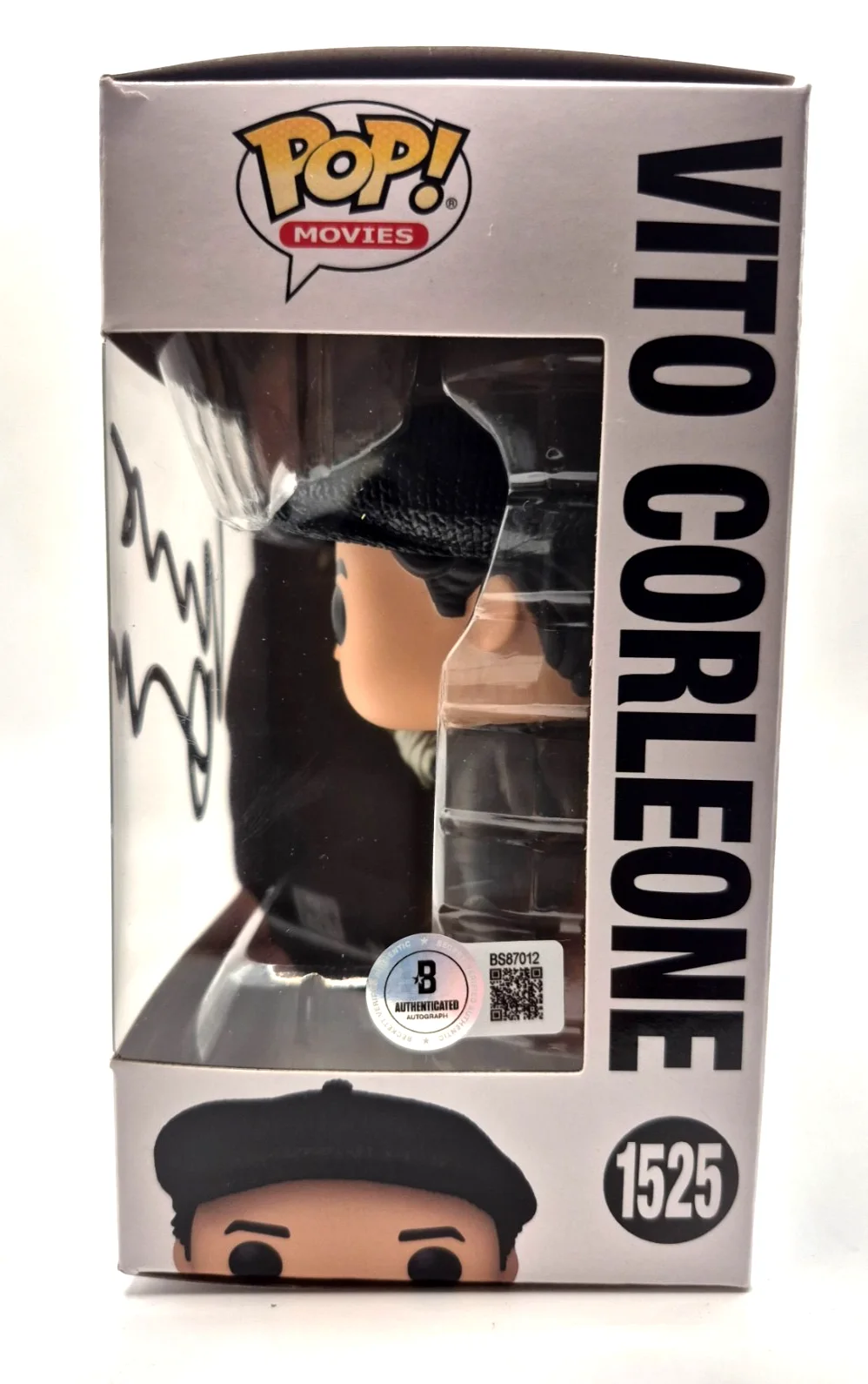 ROBERT DE NIRO — ROBERT DE NIRO SIGNED AUTOGRAPHED VITO CORLEONE THE GODFATHER FUNKO POP BAS COA, изображение 3